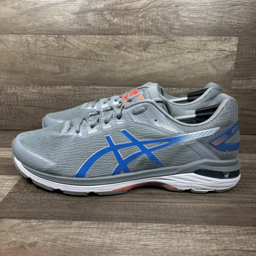 Asics GT-2000 7 Gray Blue Mens US Size 15 EUR 50.5 1011A607 Running Shoes - Picture 3 of 9